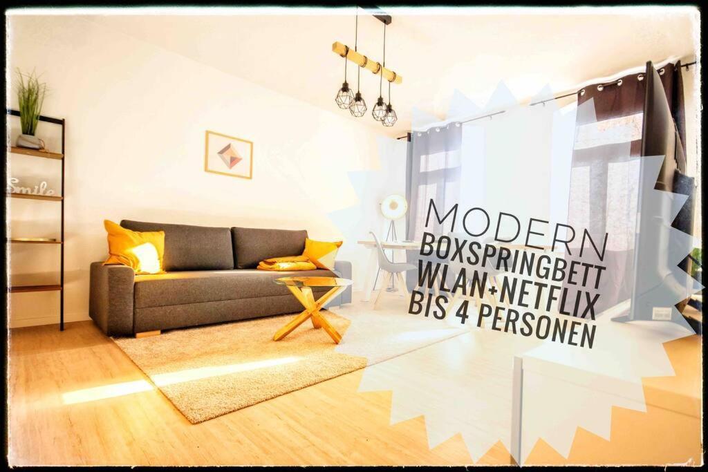 Ferienwohnung Super Lage Modern Boxspringbett *Netflix* Wlan* Chemnitz Exterior foto