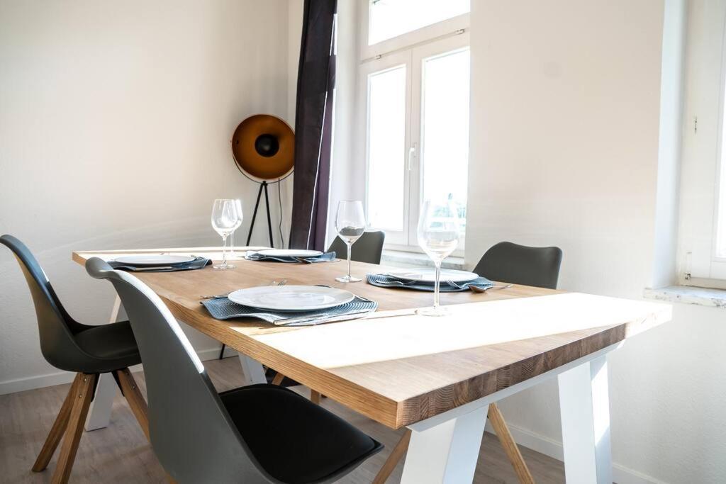 Ferienwohnung Super Lage Modern Boxspringbett *Netflix* Wlan* Chemnitz Exterior foto
